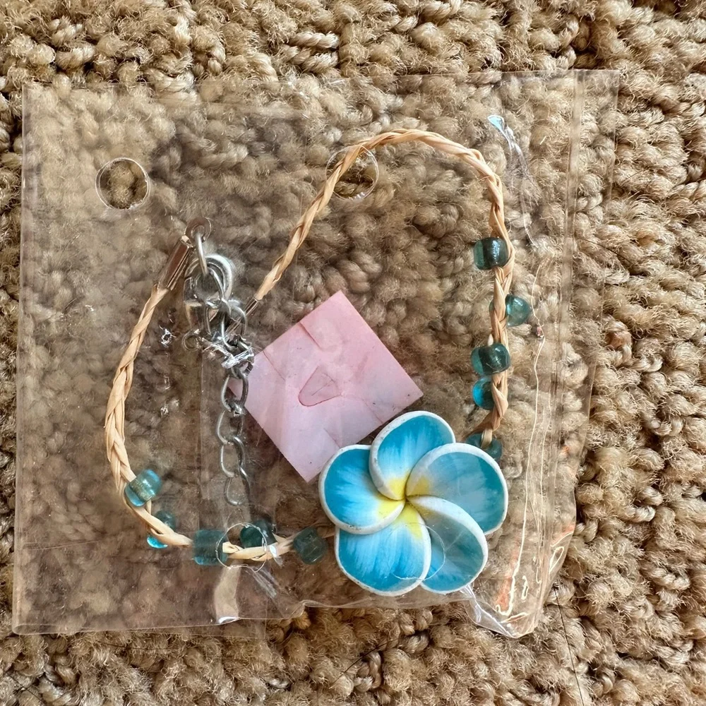 NWT Hawaiian Plumeria Bracelets